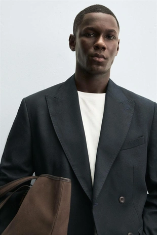 Двубортный блейзер- Заказать в России