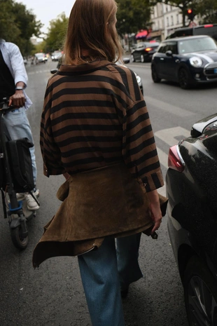 Рубашка в полоску- Заказать в России