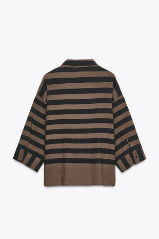 Рубашка в полоску- Заказать в России