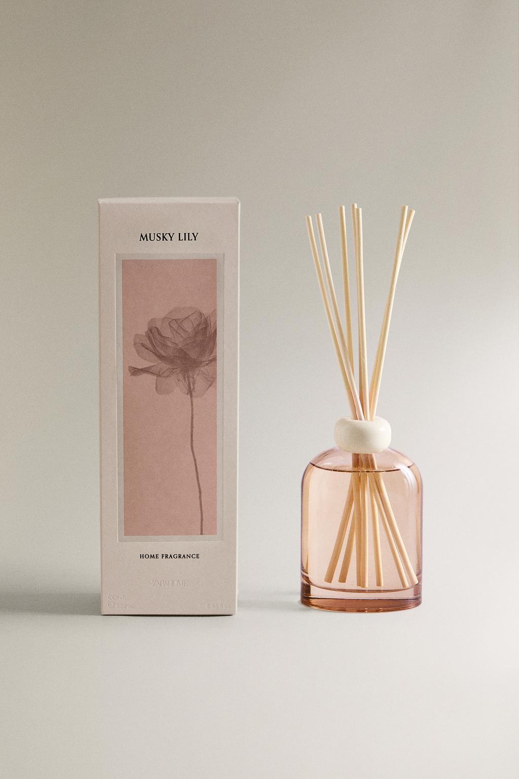 (250 мл) диффузоры с тростниковыми палочками musky lily