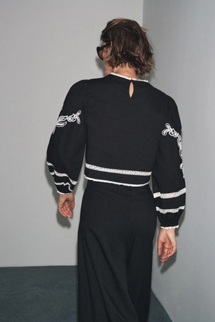 Блуза с вышивкой — ZW COLLECTION- Заказать в России