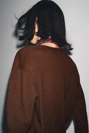 Джемпер из 100% сверхмягкой шерсти- Заказать в России