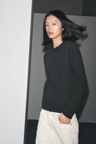 Базовый джемпер из кашемира и шерсти- Заказать в России