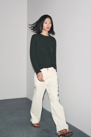 Базовый джемпер из кашемира и шерсти- Заказать в России