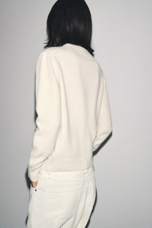 Базовый джемпер из кашемира и шерсти