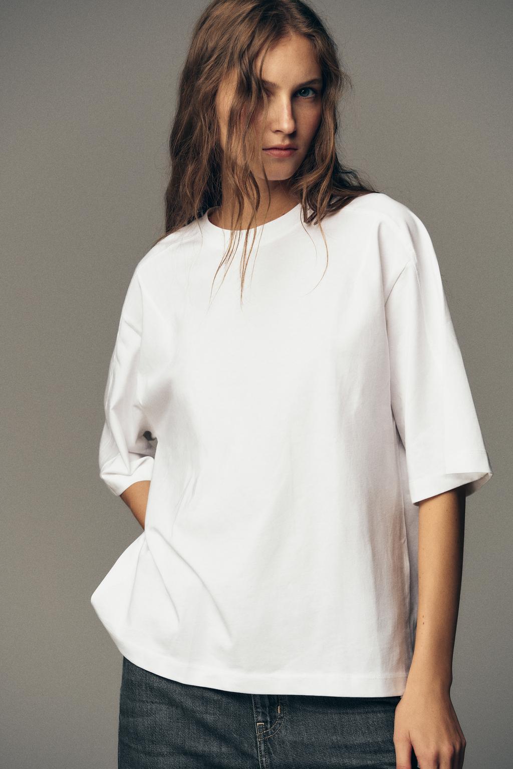 ФУТБОЛКА BOXY FIT С ЭТИКЕТКОЙ