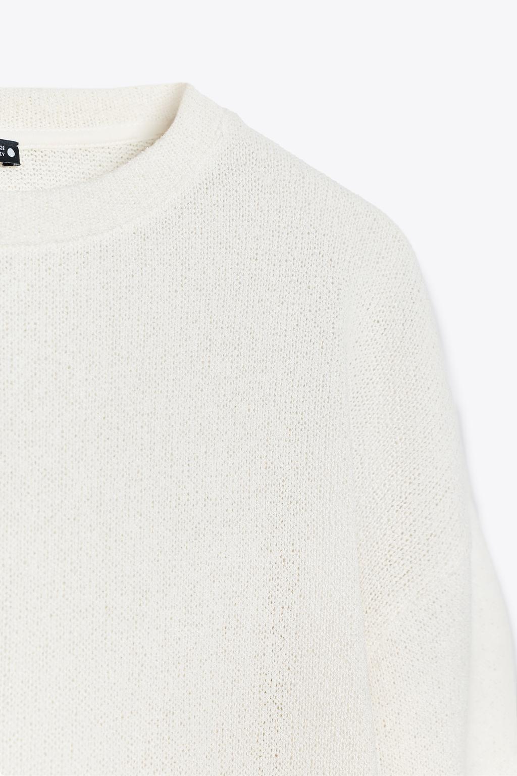 ФУТБОЛКА OVERSIZE ИЗ ТРИКОТАЖА С ОТДЕЛКОЙ
