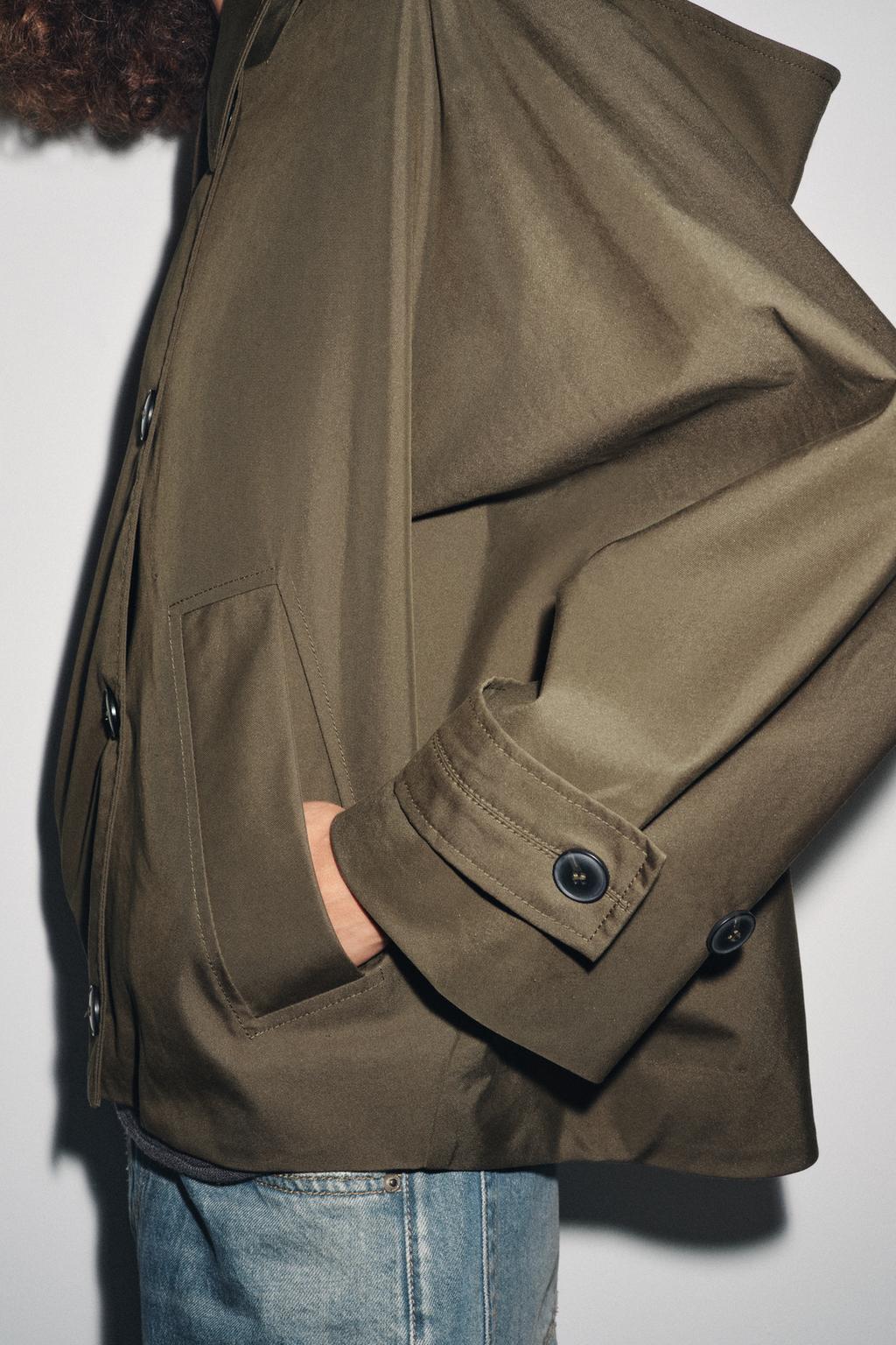КОРОТКИЙ ТРЕНЧ WATER REPELLENT — ZW COLLECTION