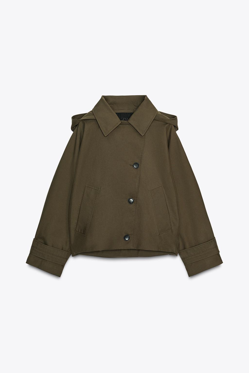 КОРОТКИЙ ТРЕНЧ WATER REPELLENT — ZW COLLECTION