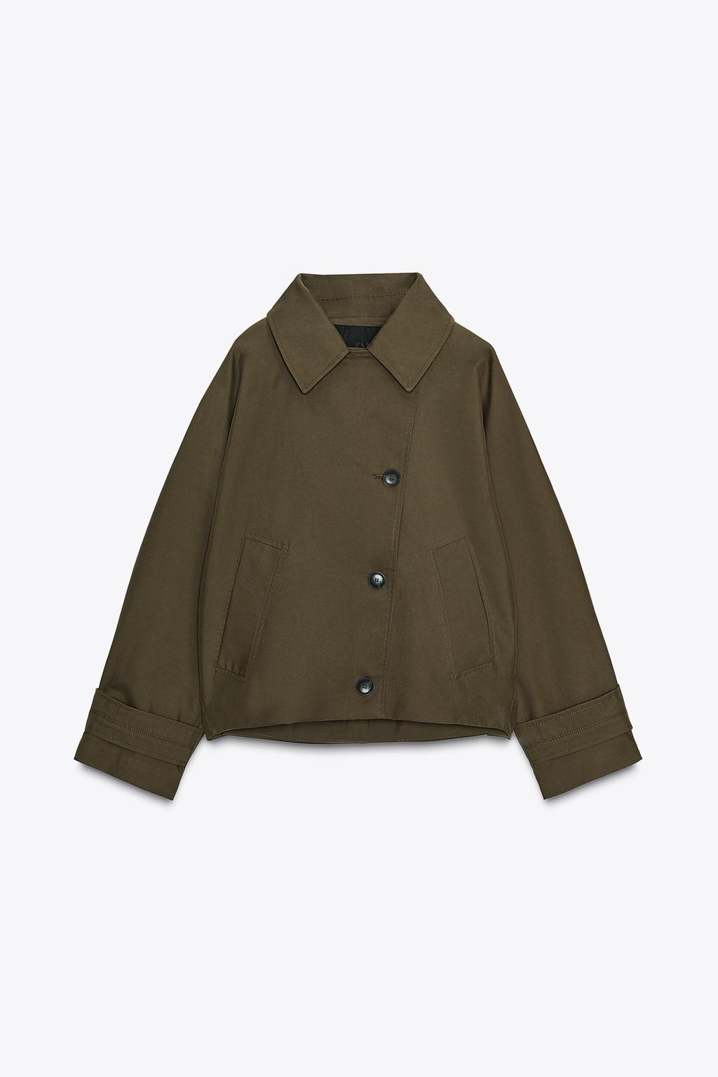 КОРОТКИЙ ТРЕНЧ WATER REPELLENT — ZW COLLECTION