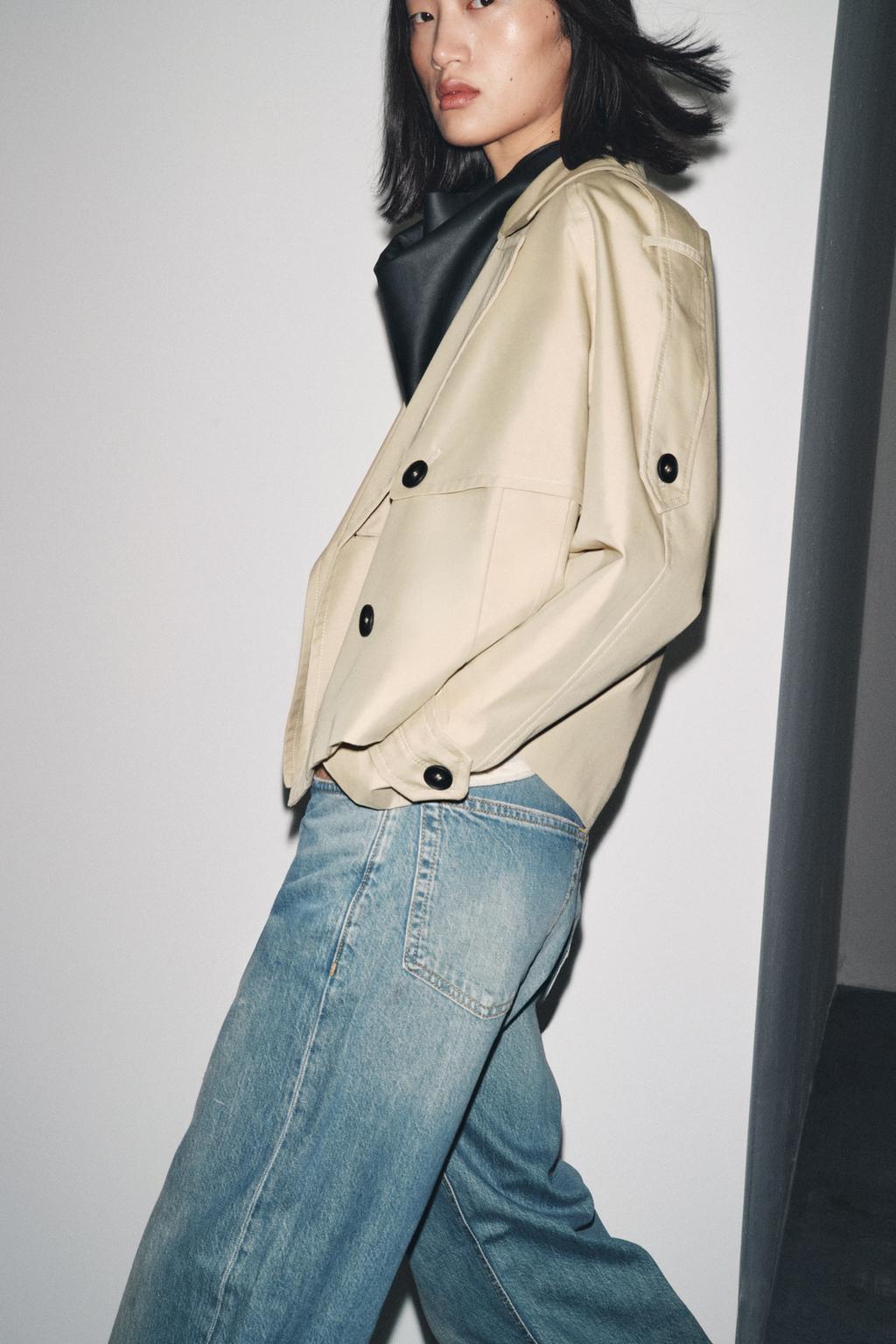 УКОРОЧЕННЫЙ ТРЕНЧ WATER REPELLENT — ZW COLLECTION