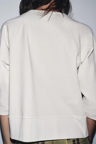 Толстовка с рукавами реглан