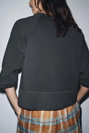 Толстовка с рукавами реглан