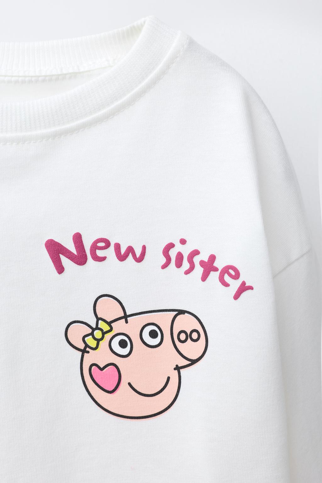ФУТБОЛКА С ПРИНТОМ PEPPA PIG™