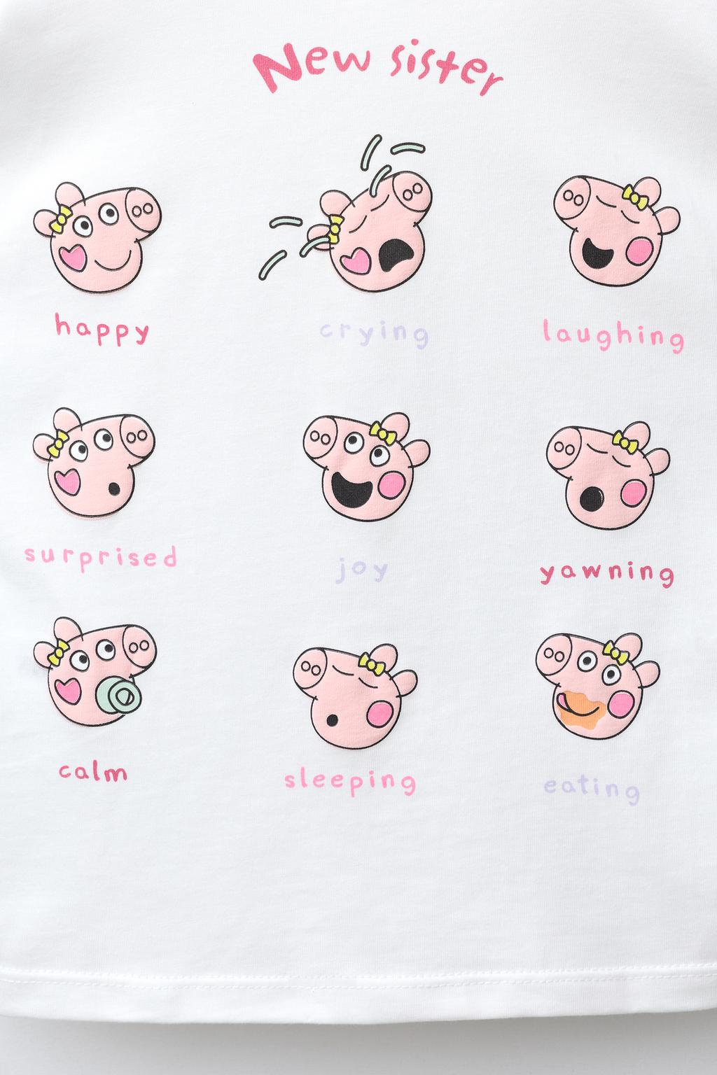 ФУТБОЛКА С ПРИНТОМ PEPPA PIG™
