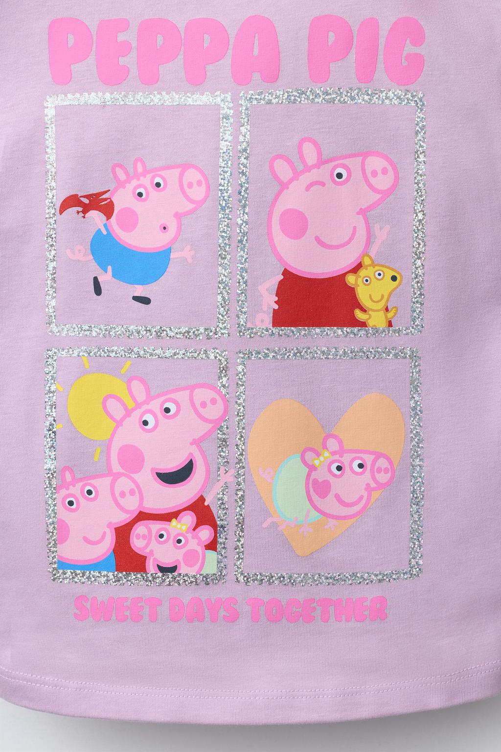 ФУТБОЛКА С ПРИНТОМ PEPPA PIG ™