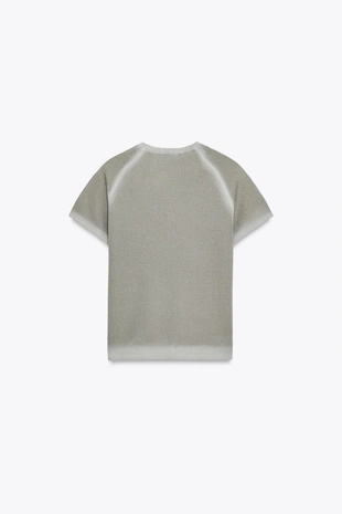 Трикотажный топ с эффектом деграде- Заказать в России