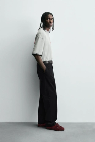 Футболка с принтом и эффектом потертости- Заказать в России