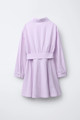 Купить Zara Платье-рубашка в полоску