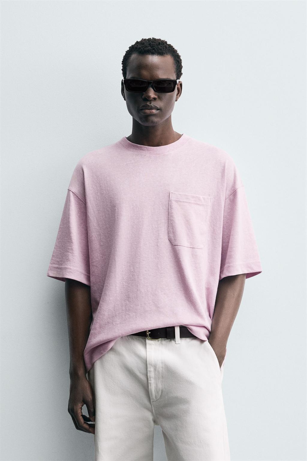 ФУТБОЛКА RELAXED FIT С КАРМАНОМ