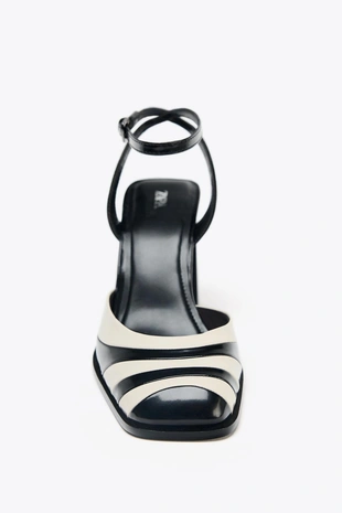 Туфли на каблуке с ремешком на щиколотке- Заказать в России