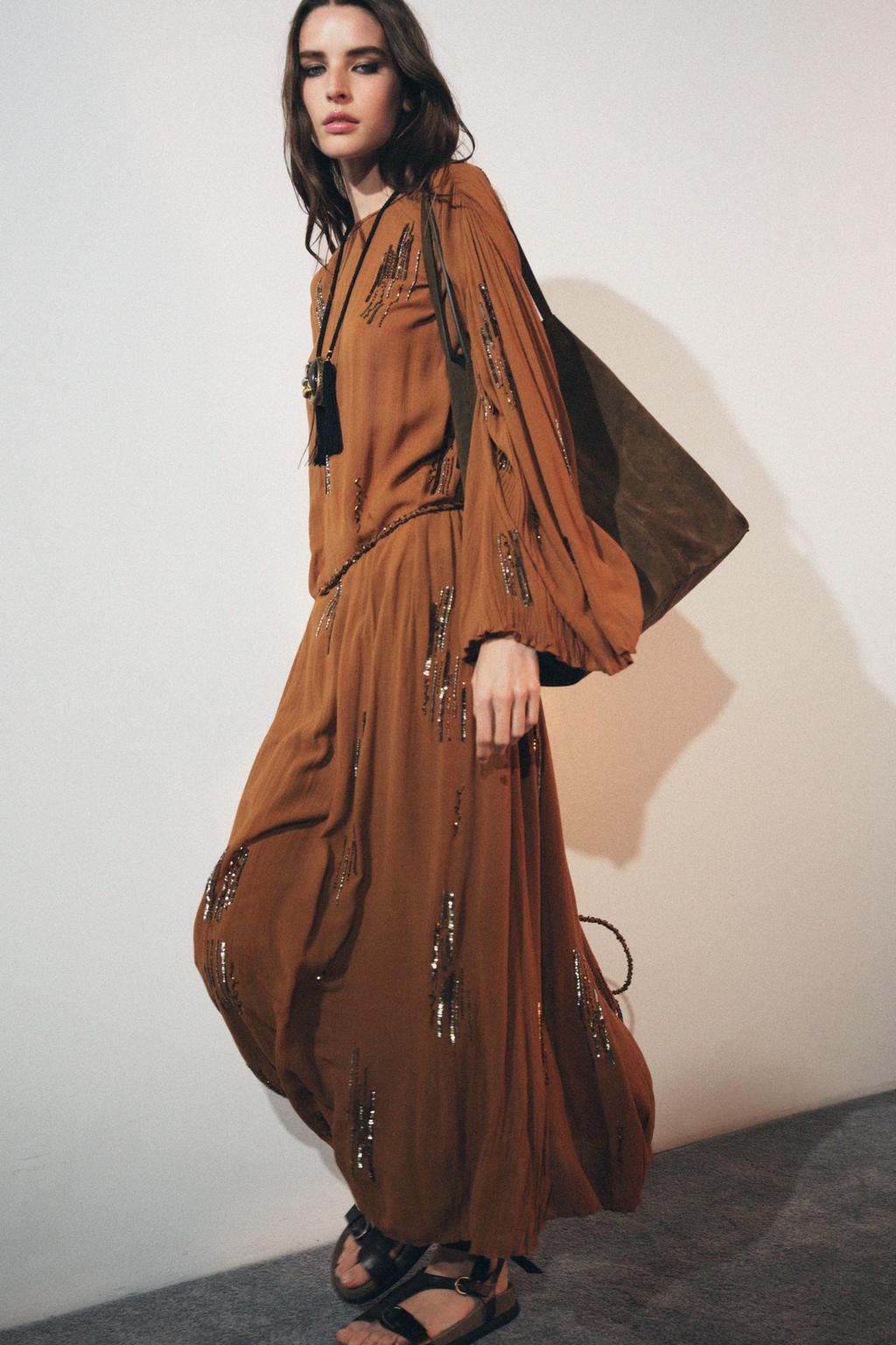 ПЛАТЬЕ С БУСИНАМИ — ZW COLLECTION