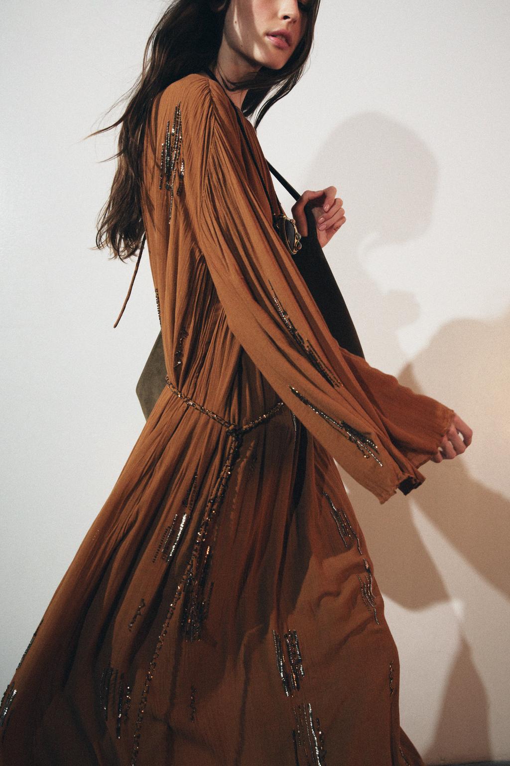 ПЛАТЬЕ С БУСИНАМИ — ZW COLLECTION