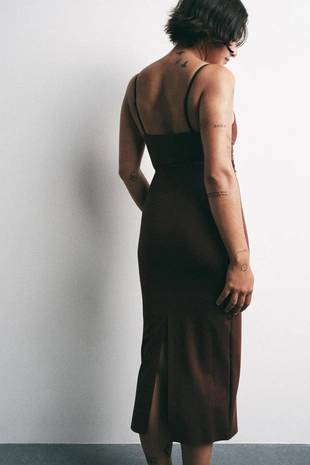 Комбинированное кружевное платье- Заказать в России