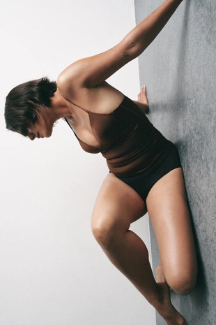 Топ из смесового полиамида- Заказать в России