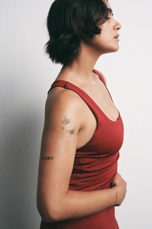 Длинное платье из полиамида- Заказать в России