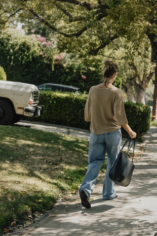 Топ-накидка из трикотажа с отделкой