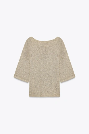 Топ-накидка из трикотажа с отделкой- Заказать в России