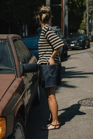 Топ-накидка из трикотажа с отделкой- Заказать в России