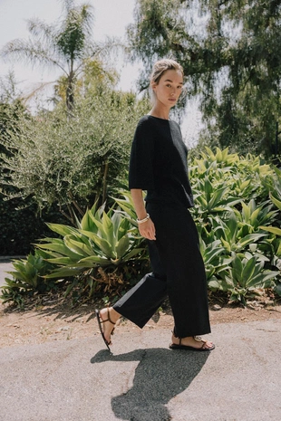 Топ-накидка из трикотажа с отделкой- Заказать в России