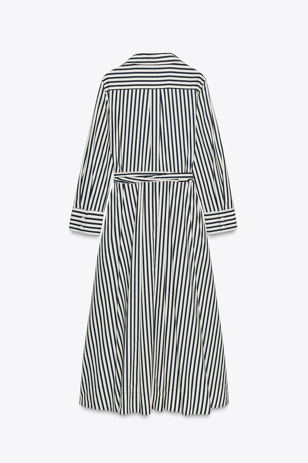 ПЛАТЬЕ-РУБАШКА В ПОЛОСКУ — ZW COLLECTION