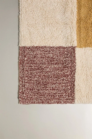 Детский хлопковый коврик с лоскутным дизайном- Заказать в России