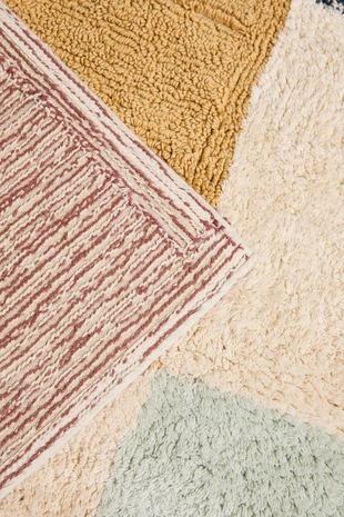 Детский хлопковый коврик с лоскутным дизайном- Заказать в России