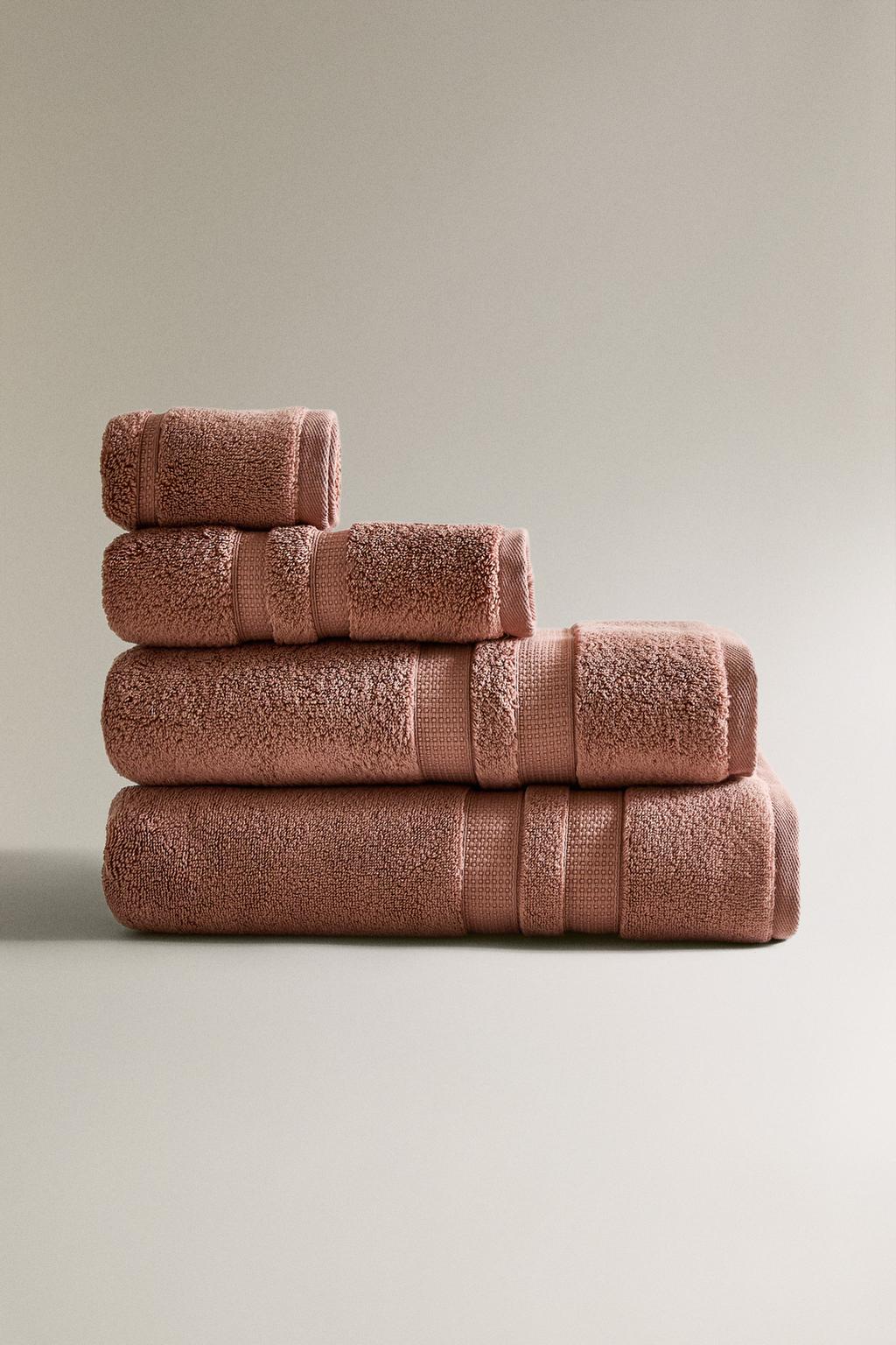 Махровое полотенце с двойным краем extra soft