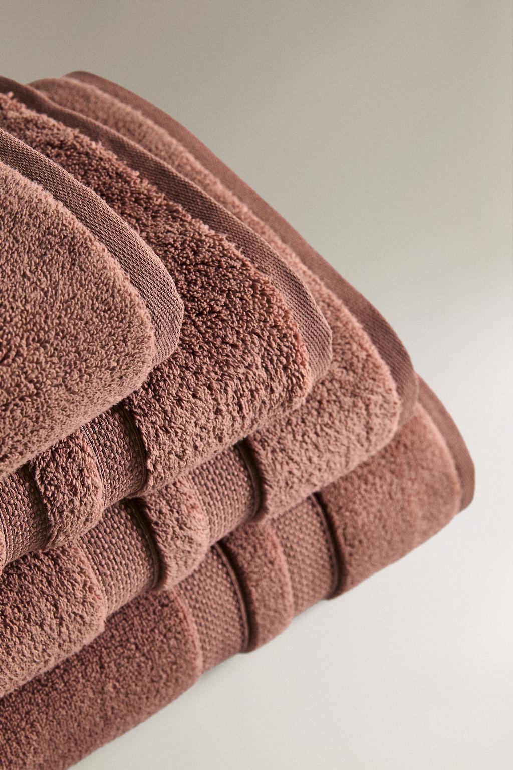 Махровое полотенце с двойным краем extra soft