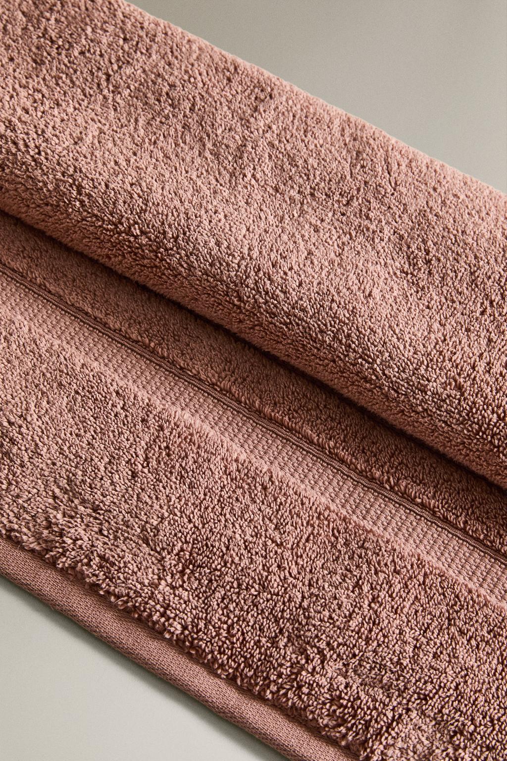 Махровое полотенце с двойным краем extra soft