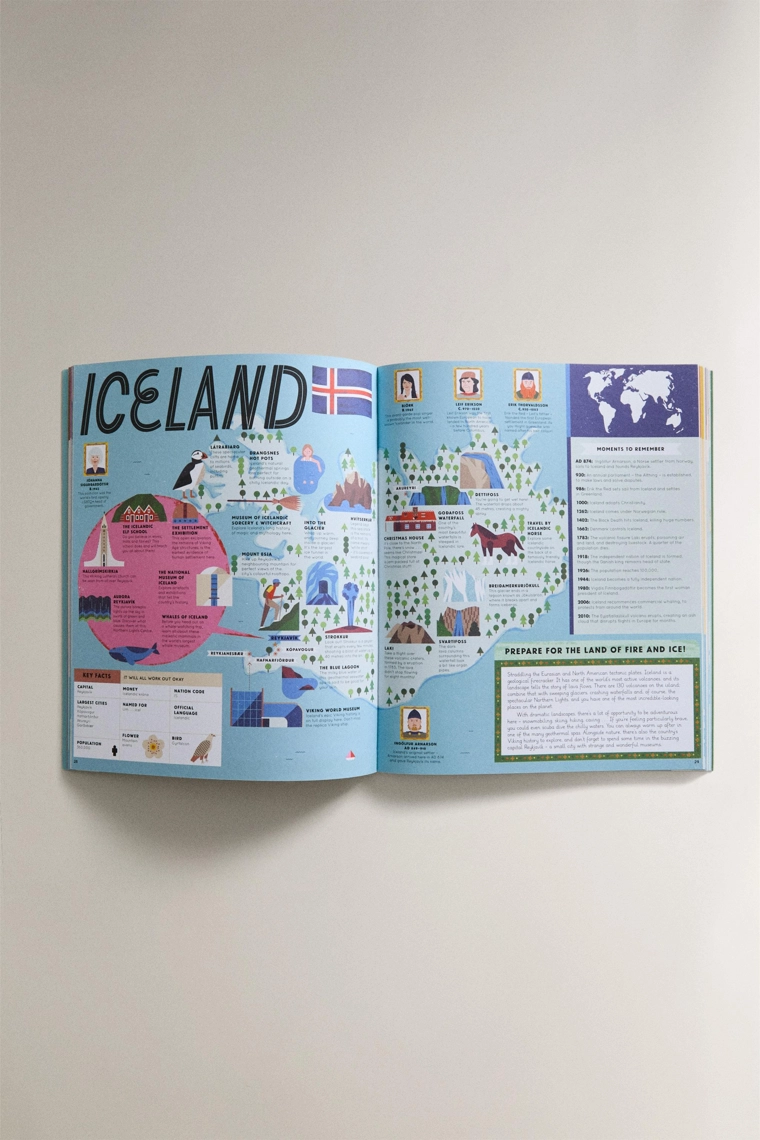 Детская книга 50 карт мира (на английском языке)