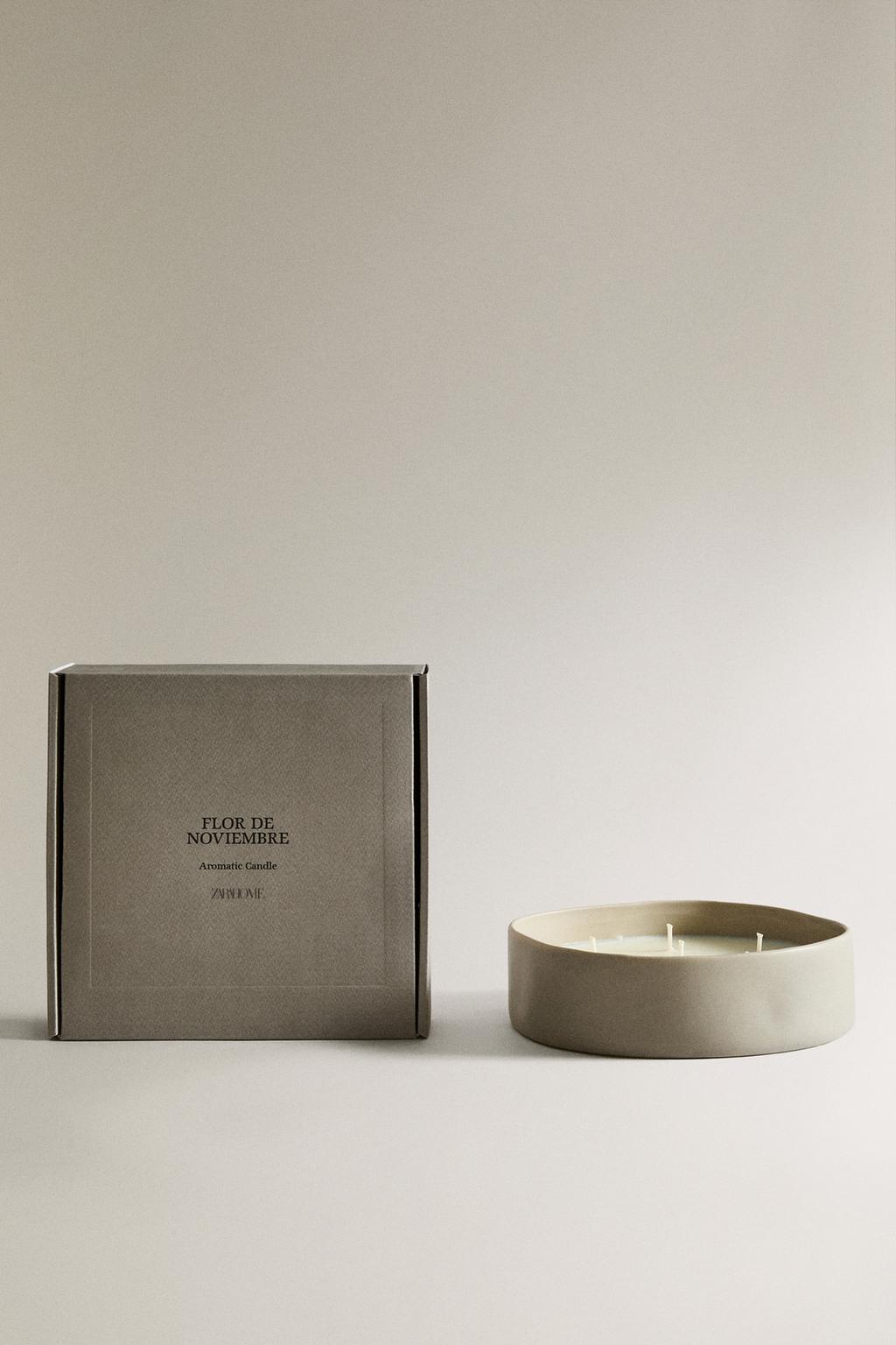 (590 g) aроматическая свеча flor de noviembre
