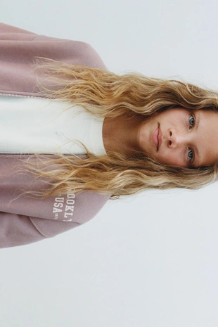 Бомбер из флиса JOGGING- Заказать в России