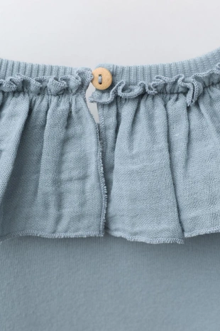 Толстовка с круглым воротником в деревенском стиле- Заказать в России