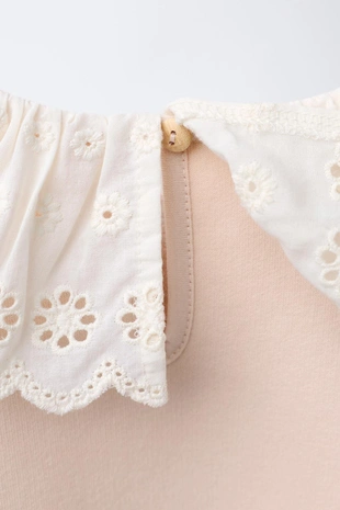 Толстовка с комбинированным воротником- Заказать в России