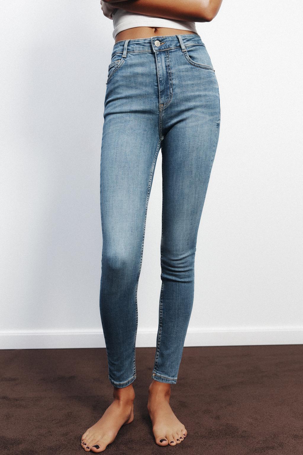 ДЖИНСЫ TRF SKINNY С ВЫСОКОЙ ПОСАДКОЙ