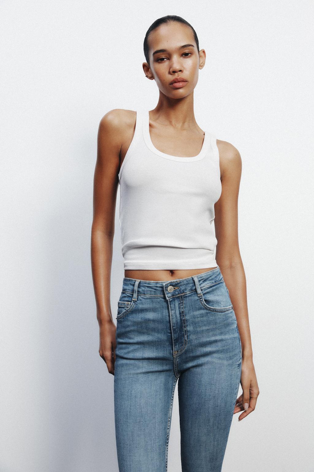 ДЖИНСЫ TRF SKINNY С ВЫСОКОЙ ПОСАДКОЙ