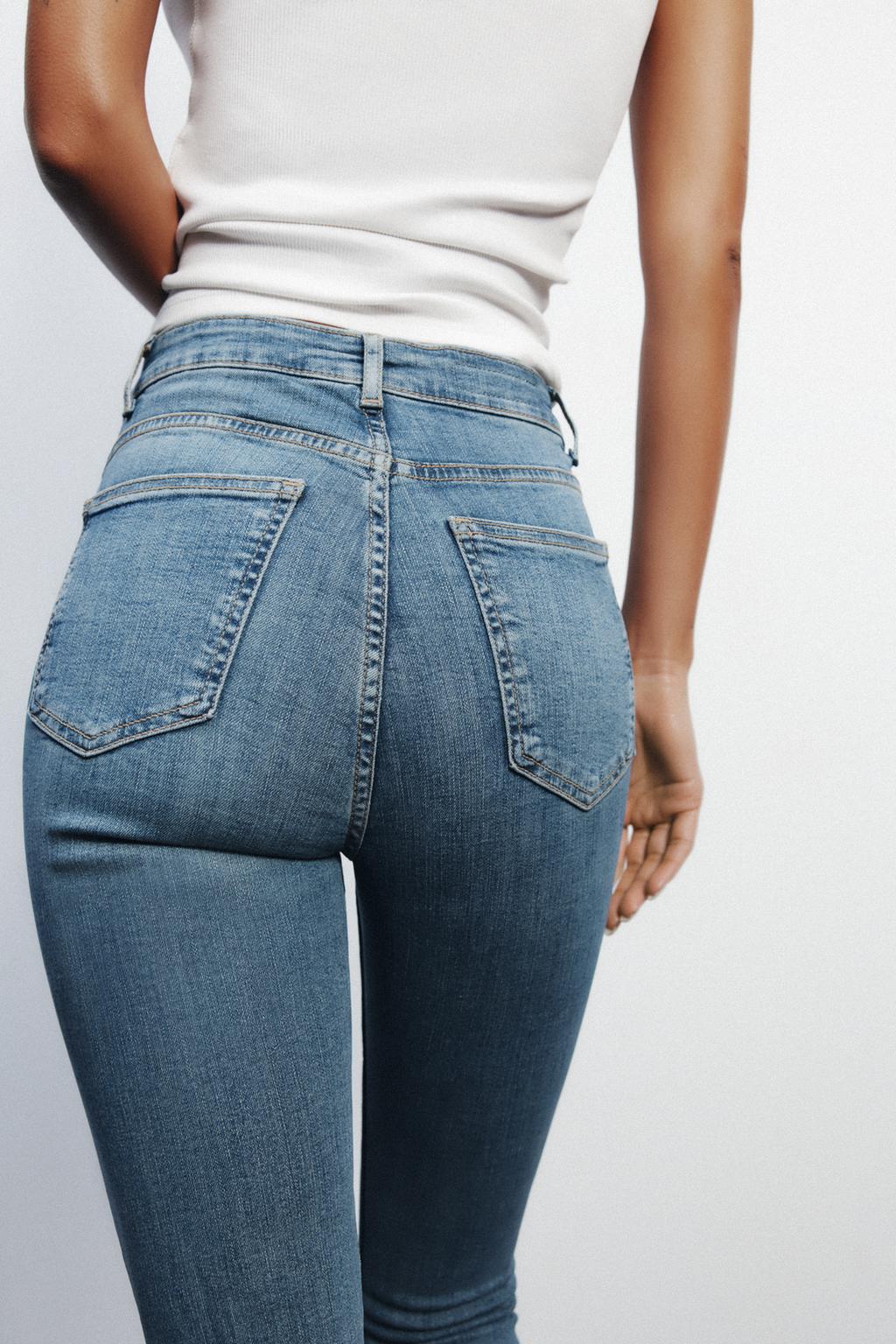 ДЖИНСЫ TRF SKINNY С ВЫСОКОЙ ПОСАДКОЙ