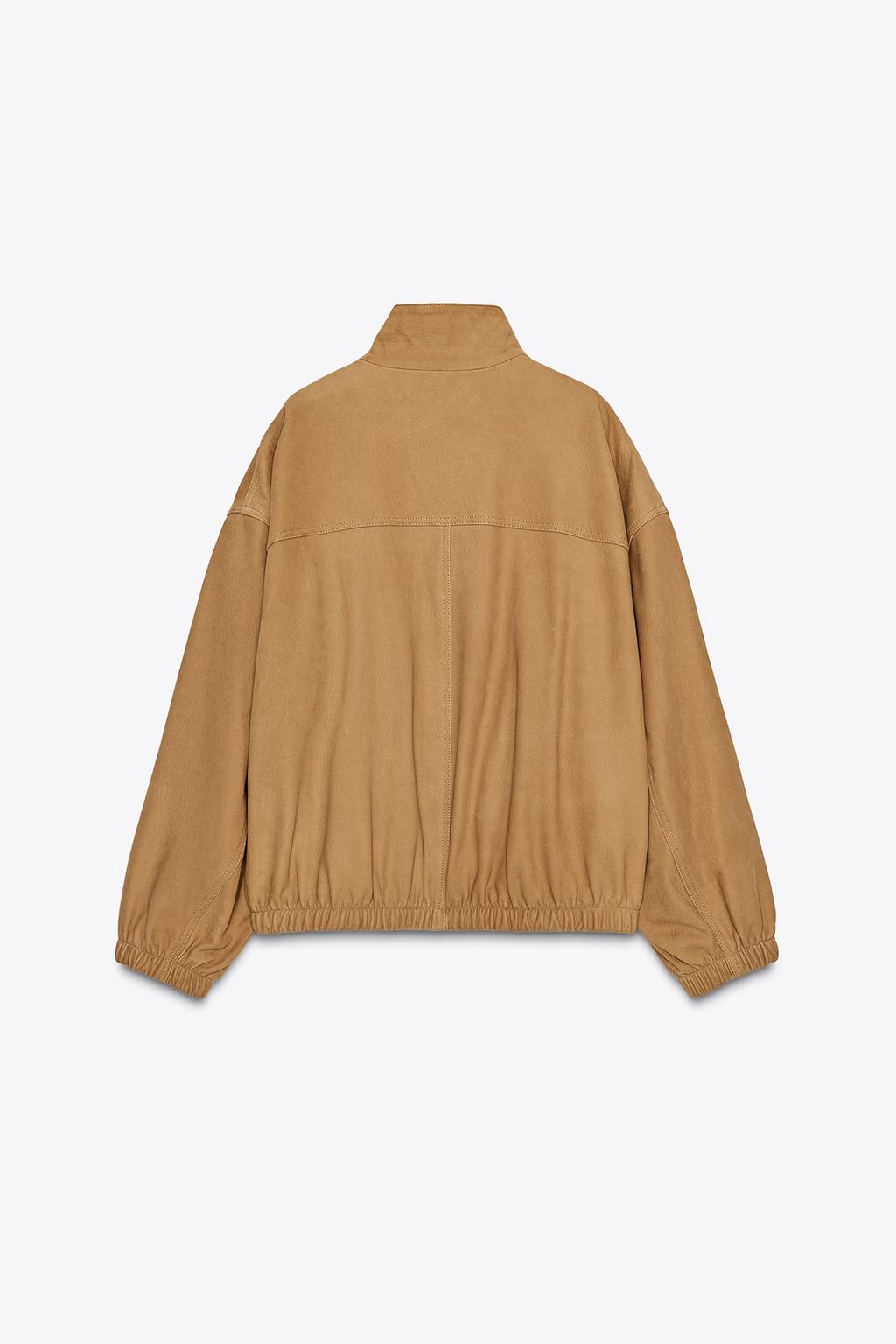 КОЖАНАЯ КУРТКА-БОМБЕР ZW COLLECTION LIMITED EDITION