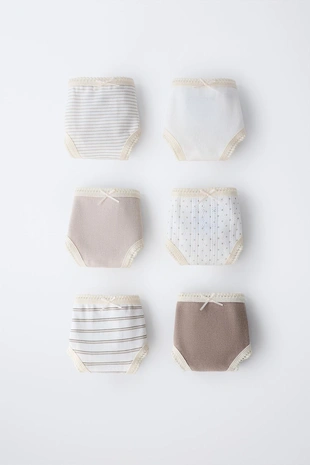 2–6 лет/ набор из шести трусов с принтом- Заказать в России